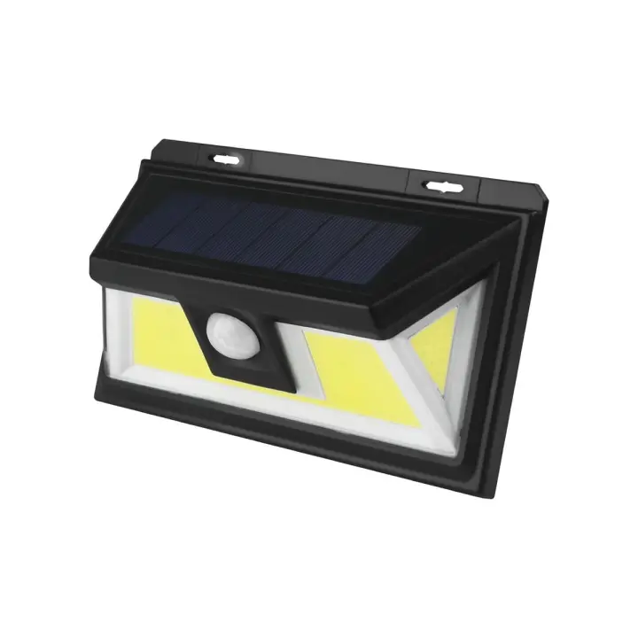 APLIQUE SOLAR LED COB KORPASS COM SENSOR 7W LUZ FRIA - 1