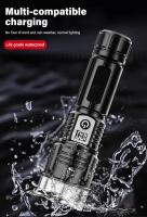 Linterna Táctica LED De Alta Potencia Recargable USB Luz Fuerte Impermeable Torcha Poderosa Lámpara Super Brillante Para Exteriores - details 13