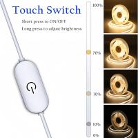 Fita LED COB USB Para Decoración De Cocina Y Habitaciones Con 320 LEDs/M 5V Luz Táctil Dimmer RA90 Para Espejo Y TV - details 5