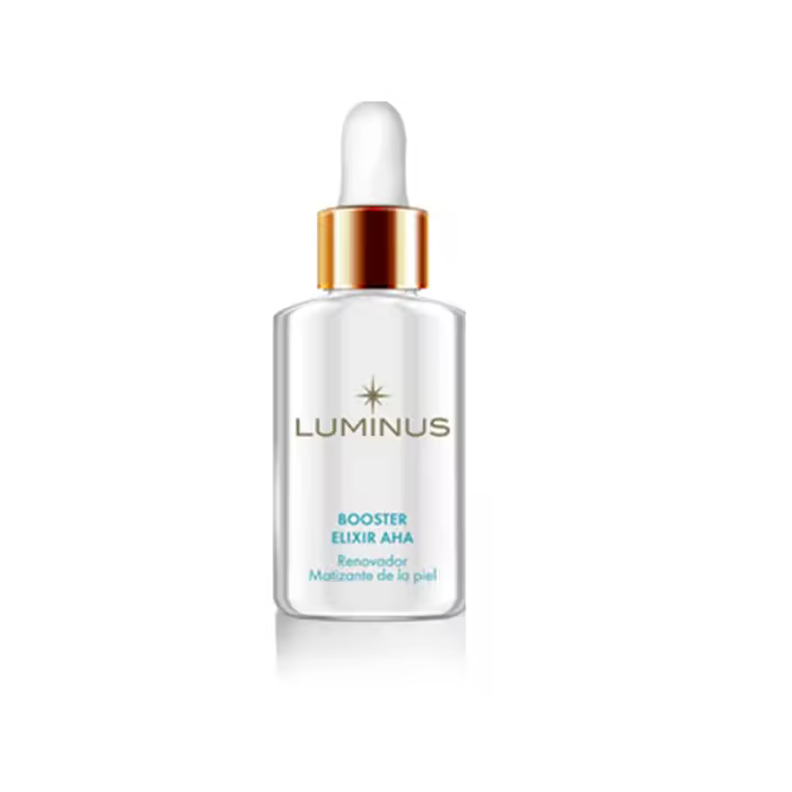 Booster Elixir AHA Renovador Matizante de la Piel 30 ml - Luminus - Reduce poros y mejora la textura de la piel - 1