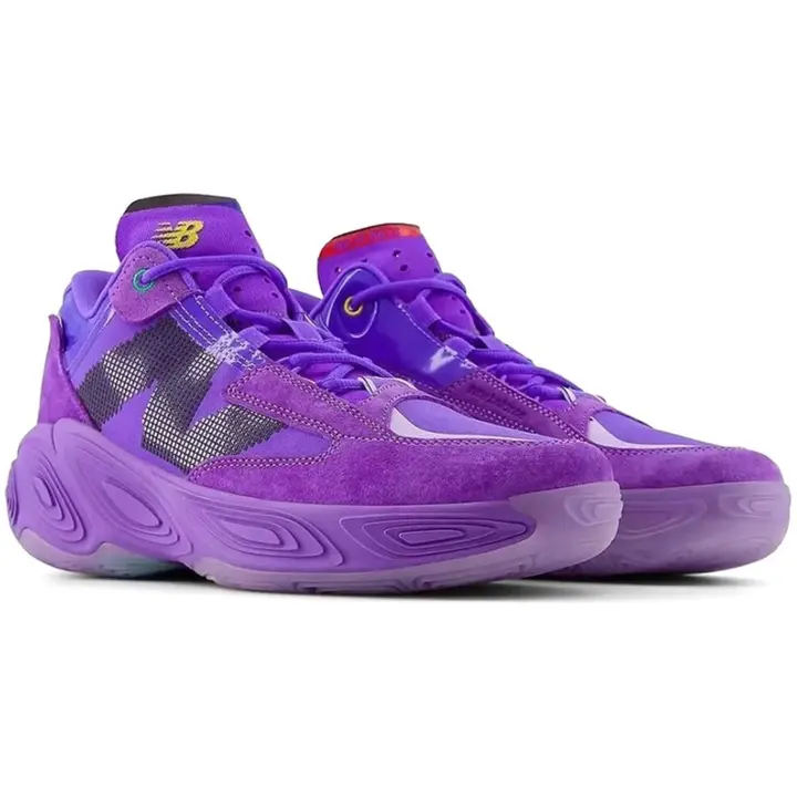 Zapatillas de Baloncesto New Balance Fresh Foam Bb V2 Zach Lavine para hombre en color morado - 1