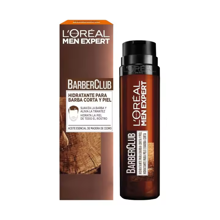 L'OREAL PARIS MEN EXPERT Barber Club Hidratante para Barba Corta y Piel 50 ml - 1