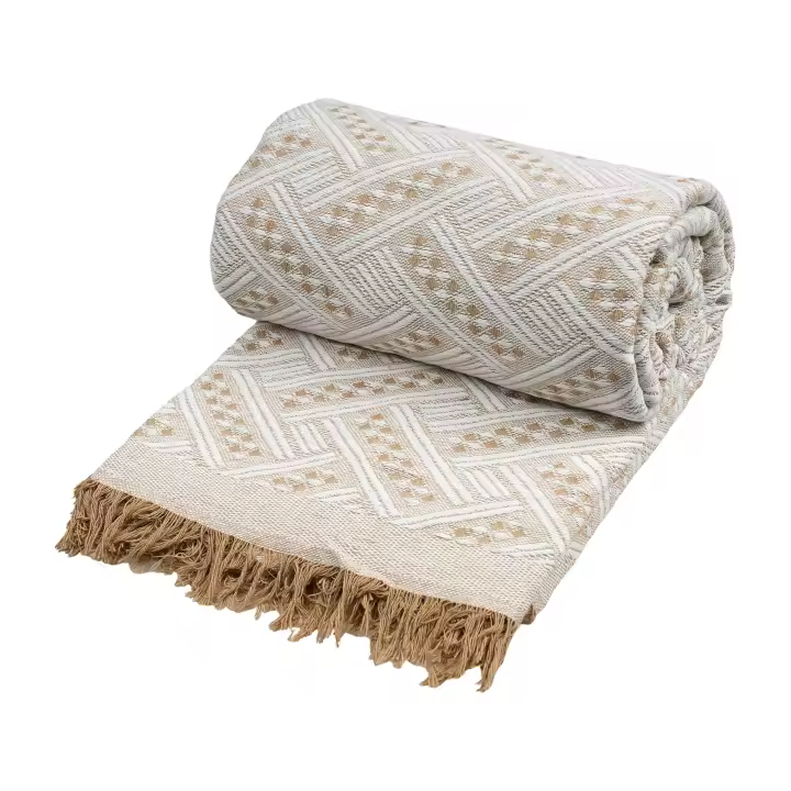 ZIMMY - Colcha Multiusos Estilo Espiga, Manta Decorativa y Ligera para Sofá, Cama y Sillón - Suavidad, Elegancia y Confort en Diferentes Tamaños - 1