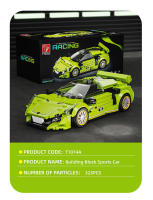 Juguete Educativo De Coche Deportivo De 313 Piezas Bloques Constructivos Compatible Con Otros Set De Caja De Exhibición Transparente Regalos Para Niños Y Niñas De 6 a 12 Años - details 9