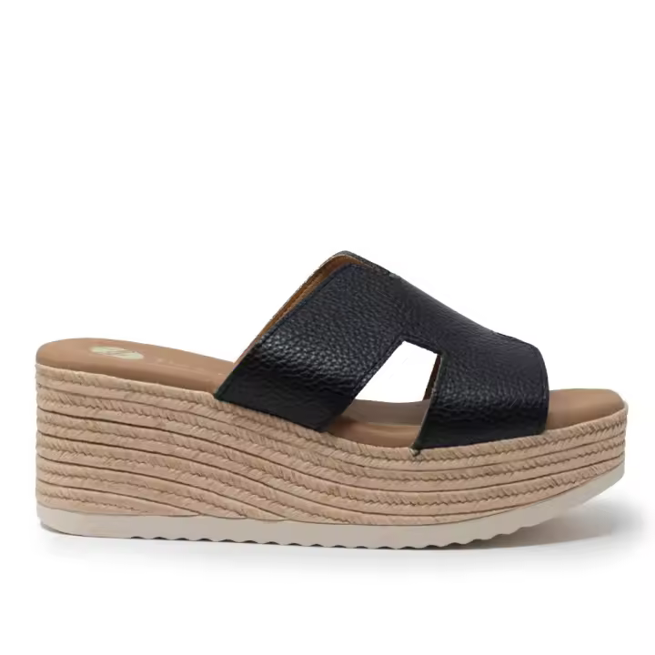 TINA KIZ 5710 NEGRO Sandalias plataforma mujer 35163 25V PQALA PLATAFORMA NEGRO - 1