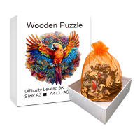 Puzzle De Madera De Colibrí Bonito Decoración Perfecta Para El Hogar Y Regalos De Vacaciones Puzzle Creativo Para Adultos Y Niños - details 4
