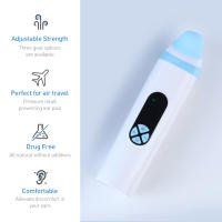Electric ear pressure relief device deblocker balance ear pressure improve tinnitus and ear pain airplane travel - details 6
