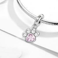 Encantos De Plata De Ley 925 Serie De Mascotas Gato Perro Lechuza Hongos Para Creación De Pulseras Joyas De Moda De Alta Calidad Regalo - details 3