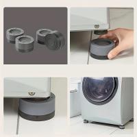 4Pcs Almohadillas Antivibración Para Máquina De Lavar Universal Pies De Goma No Eslipientes Base Para Secadora Y Refrigerador - details 5