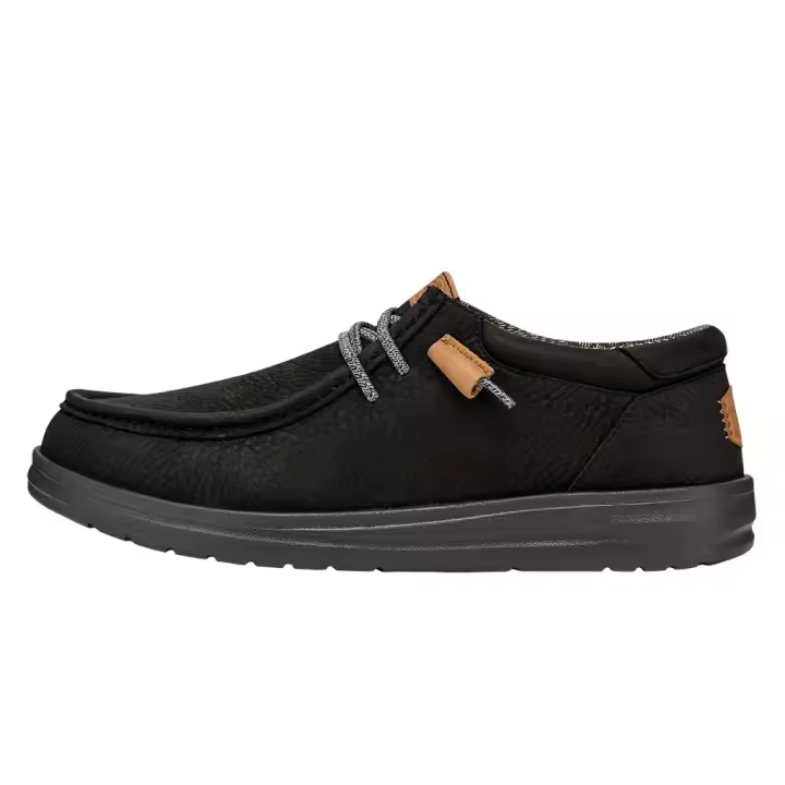 Hey Dude Wally Grip Craft Leather Hombre - Mocasines italianos casual - Extraligeros y cómodos - 1