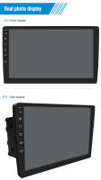Reproductor Multimedia Android 12 AHOUDY Universal 9 Pulgadas 2 Din Con Carplay Android Auto Bluetooth Navegación GPS Universal - details 11