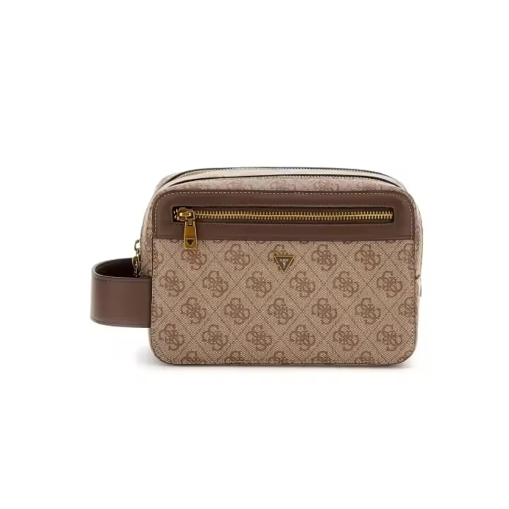 Neceser Guess Losanna beige destalles marrón para hombre - 1