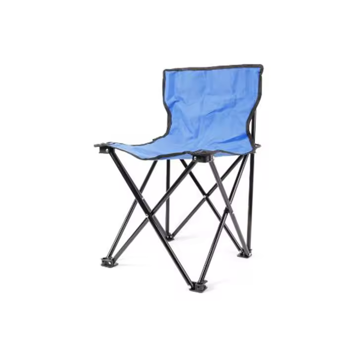Silla Plegable de Pesca 47x31x31cm | Ligera y Resistente hasta 80kg | Camping y Aire Libre - 1