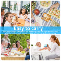 Juego De Utensilios Para Niños 18 Piezas Cuchillos Y Tenedores De Plástico De Calidad Alimentaria Uso Reutilizable Portátil Para Bebés - details 6