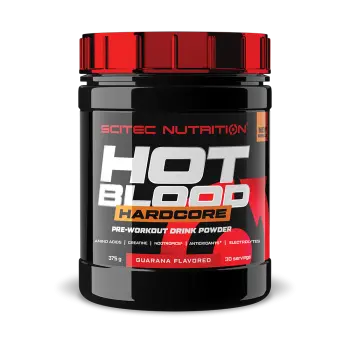 Scitec Nutrition Hot Blood Hardcore 375 Gramos - Mejora Rendimiento Deportivo - 1