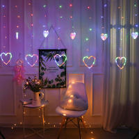 Luz De Enredadera LED En Forma De Corazón Para Decoración De Navidad Fiesta De San Valentín Boda Año Nuevo En Casa - details 3