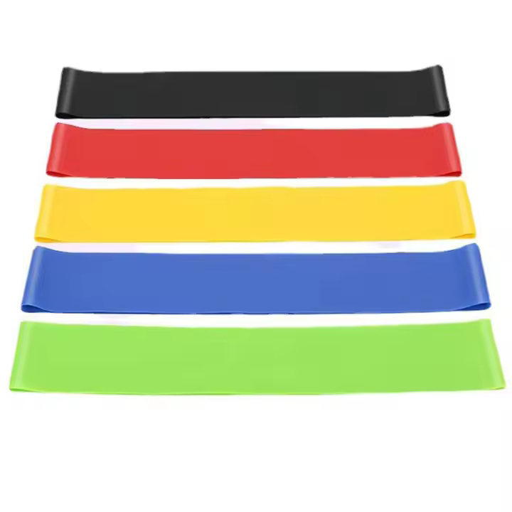 Bandas Elasticas Fitness,Resistencia para dominadas,Pack Gomas Elasticas Musculacion Set 5 Bandas Elasticas Musculacion para Yoga Y Pilates with Guía De Entrenamiento Y Bolsa Portaobjetos - 1