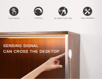 Tira De Luces LED Neón 1-3m USB 5V Con Sensor De Toque Y Desplazamiento Dimmer Para Decoración De Habitaciones Y Armarios - details 0