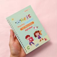 Juego De 4 Copiatillas De Magia Para Niños Con Pluma Reutilizable Y Pista De Escritura 3D Libros De Trabajo Para Escritura - details 2