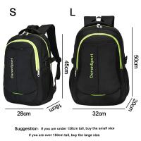 Mochila Oxford de hombro para estudiantes, Bolsa Escolar de gran capacidad, resistente al desgaste, ligera, impermeable, para portátil de viaje - details 1