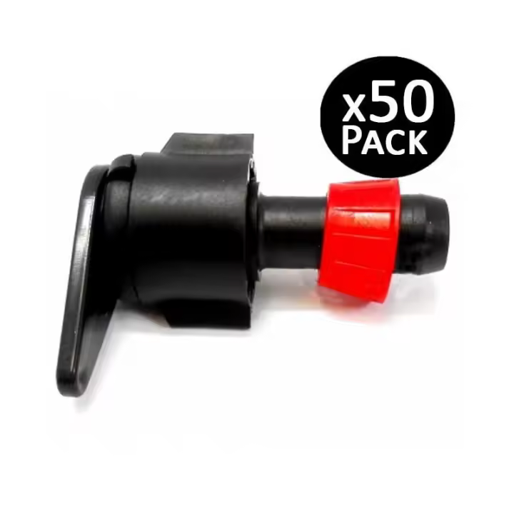 Suinga Pack 50 Conectores Toma Layflat 16mm para Riego por Goteo - 1