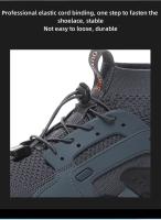 Zapatos De Senderismo Para Hombre Ligeros Resistentes Al Deslizamiento Botas De Tobillo Transpirables Para Exteriores Trekking Camino - details 5