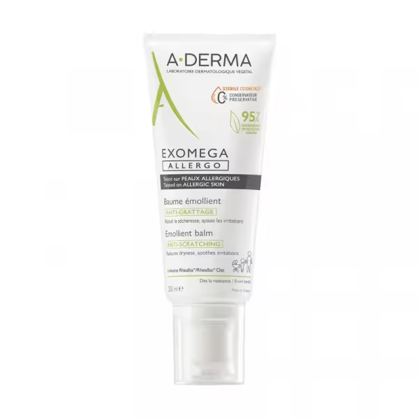 A-DERMA - EXOMEGA ALLERGO Bálsamo emoliente - 1