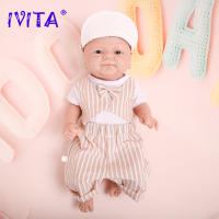 Muñeca De Silicona Completa IVITA WB1512CT Para Niños 36cm Con Pacificador Magnético Muñeco De Peluche Suave Para Niños Juguetes De Navidad - details 23