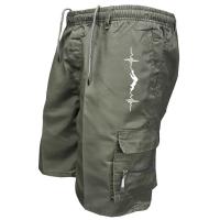 Shorts De Verano Para Hombre Pantalones Casuales Multibolsillos Cargo Cómodos Y Sueltos Estilo Safari Adecuados Para Deportes Al Aire Libre - details 5