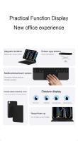Teclado Mágico Con Iluminación Traslúcida Para iPad pro 11 13 2024 M4 Y iPad Air 11 13 Inch M2 Funda Inteligente Folio Compatibles - details 9