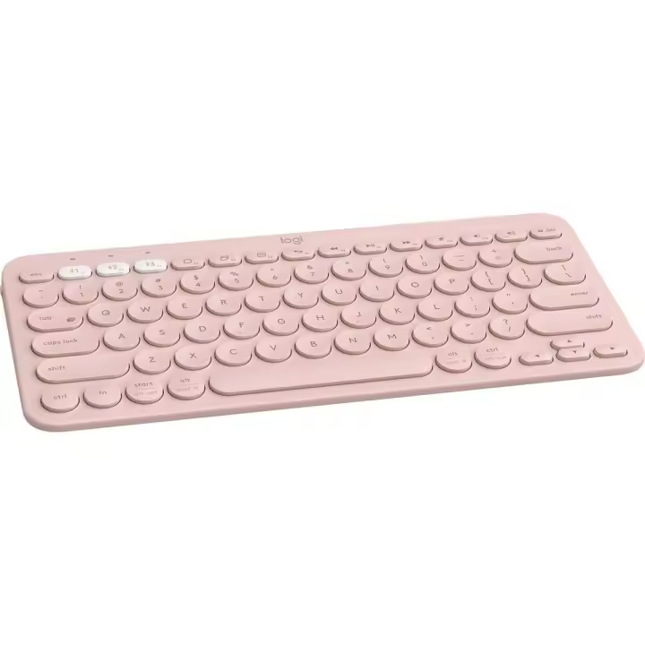 Teclado Logitech K380 Multidevices Bluetooth Rosa Frances - 1