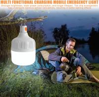 3 lámparas LED para camping, recargable por USB, superbrilliant interior, 3 Modos de iluminación, 30 W, Luz de camping con gancho, Indoor portáil para camping, pesca, senderismo - details 2
