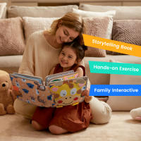 Libro Educativo De Tela Suave 3D Para Bebés Juguete Montessori De Primeros Años Desarrollo Cognitivo Colorido Y Educativo Para Niños - details 4