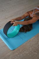 Naturyoga l Rueda o Aro de Yoga l Resistente l Versátil l Color Negro y Turquesa - details 0