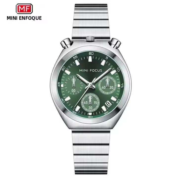 Reloj De Cuarzo Para Mujer MINI FOCUS 0491 Elegante Multifuncional Cronógrafo Calendario Resistente Al Agua Casual Negocios Reloj De Pulsera - 1
