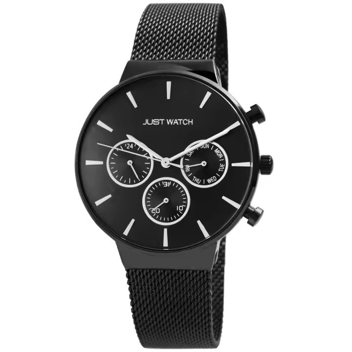 Reloj Just® Hombre com Bracelete em Mesh - 1