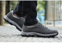 Zapatos De Senderismo Para Hombres Zapatillas De Montaña Botas De Escalada Respirables TPR Suela EVA Lona De Algodón Tamaño True Fit Para Otoño E Invierno - details 11