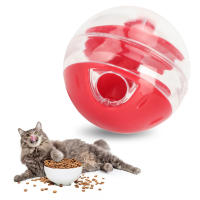 Bola De Juguete Para Gatos Con Dispensador De Alimentos Resistente Mordida Juego Interactivo Lento Alimentador Para Gato Joven - details 3