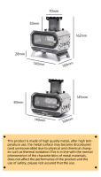 Mini Quemador De Incienso Goout Springhill 2.0 Portátil Para Camping Y Exteriores Con Estructura Plegable Material De Acero Inoxidable - details 10