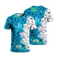 Camiseta De Verano Para Hombres Y Mujeres Cómoda Y Ligera Con Cuello Redondo Manga Corta Secado Rápido Y Transpirable Para Uso Diario - details 5