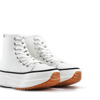 MODELISA Zapatilla Alta De Polipiel Con Cordón Estilo Casual Para Mujer - details 2