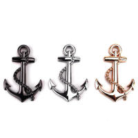 1PC Pegatina De Coche De Metal Con Emblema De Ancora Buque Aletas De Pato Accesorios Para Coche Decoración De Parachoques Y Lateral - details 7