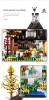 Bloques De Construcción DIY De Madera Casa De Calle Juguete De Rompecabezas Para Niños Decoración Del Hogar Regalos Para El Día De Los Niños - details 2