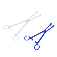 Aguja De Hemostasia Médica De Plástico Con Bocadillo Fino Pinzas Quirúrgicas Para Algodón Y Esponja Herramienta De Primeros Auxilios Al Aire Libre - details 4