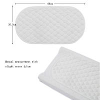 3Pcs Almohadillas De Cambio Impermeables Para Bebé Algodón De Bambú Reutilizables Y Lavables Regalo De Ropa Para Recién Nacidos - details 9