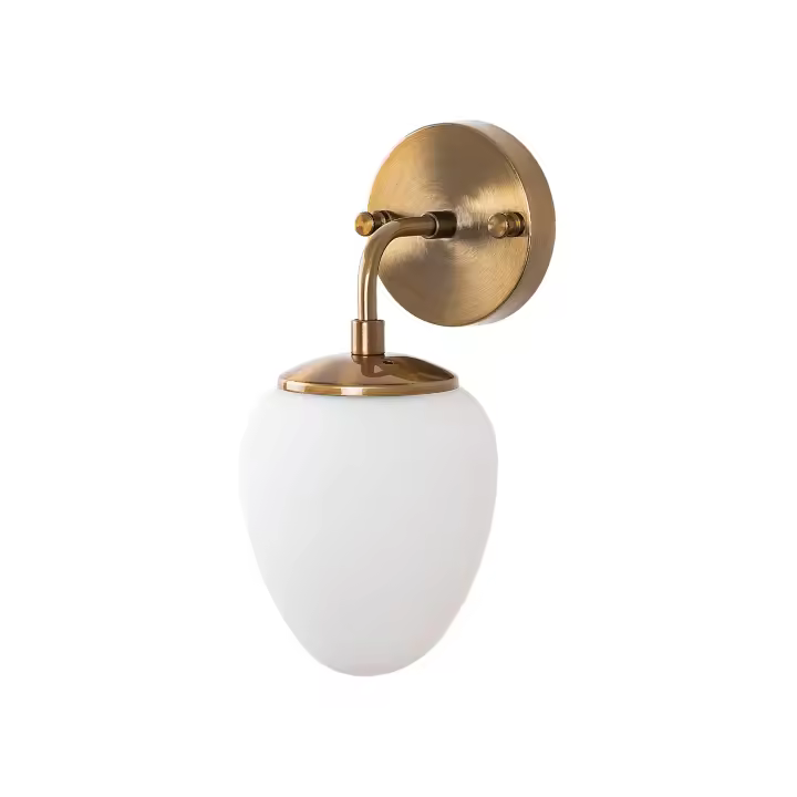 Aplique de pared WELLHOME, Estructura de metal Color Vintage - 1
