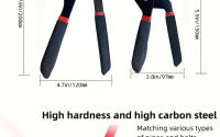 Llave De Torque Ajustable Multifuncional 6/8 Pulgadas Herramienta De Reparación Y Eliminación Antideslizante No Magnética Aislada Y Explosiva Para Mecánicos - details 4