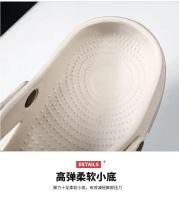 Zapatillas De Hombre Para Verano Clogs Sandalias Plataforma Planas Zapatos De Agua Para Jardín Y Hogar Comodidad Al Aire Libre - details 8