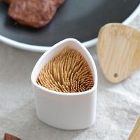 Caja De Almacenamiento Para Palillos De Dientes Ecológica De Plástico Dispensador Portátil Para La Cocina Y Sala De Estar - details 1