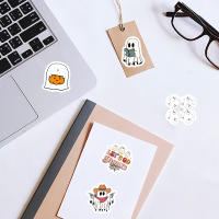 46pcs Pegatinas Creativas De Dibujos Animados Lindos Y Extraños Con Patrones Rich Para DIY Skateboard Casco Tazas Álbumes De Recortes Decoración - details 7